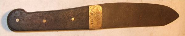 12 3/4" Knife Marked C.S. Hosp. Dept. Dated 1861 - 3
