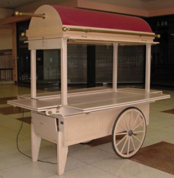 3001 Mobile Retail Display, RMU Retail Cart, Kiosk, St