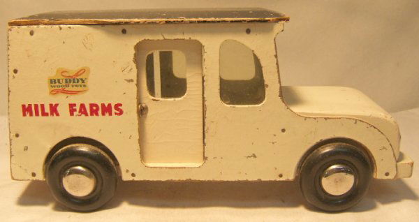 buddy l milk truck