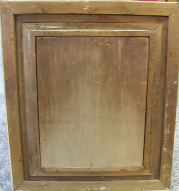 Large Antique Frame Photo of Little Girl - 3