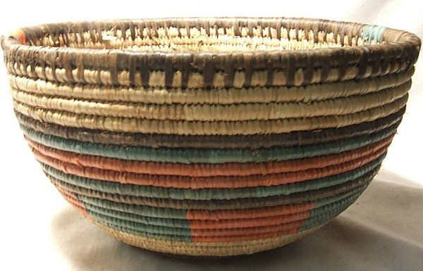 Hausa tribe of Nigeria,Africa Basket , 9 1/4 Dia