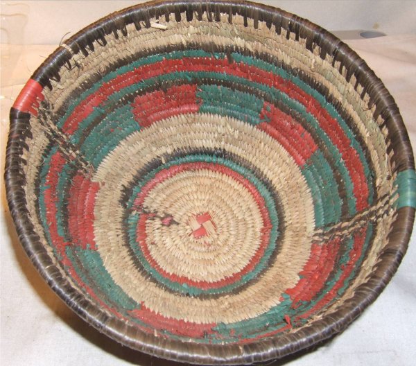 Hausa tribe of Nigeria,Africa Basket , 9 1/4 Dia - 2
