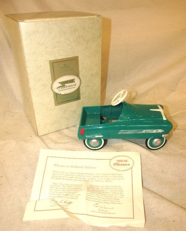 Hallmark Kiddie Car Classics "1956 Garton Mark V Limite: Hallmark Kiddie Car Classics "1956 Garton Mark V Limited Edition" MIB