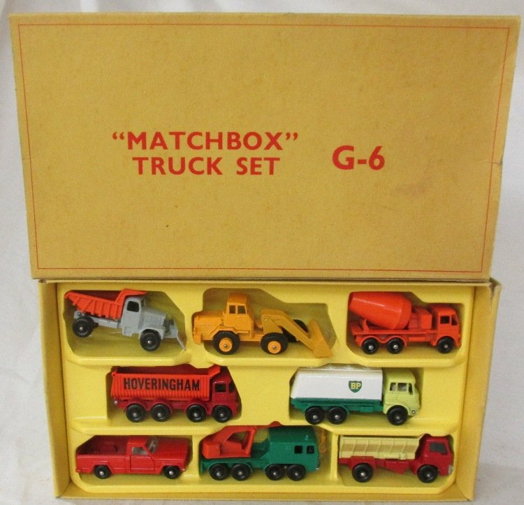Matchbox 1968 G-6 Gift Set Truck Set, MIB: Matchbox 1968 G-6 Gift Set Truck Set, MIB