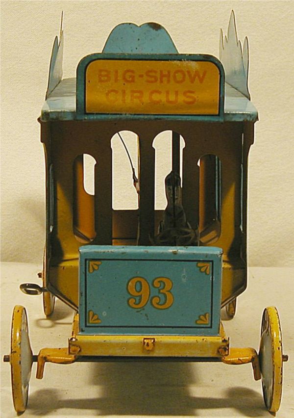 Strauss Circus Truck, 9" Long - 2