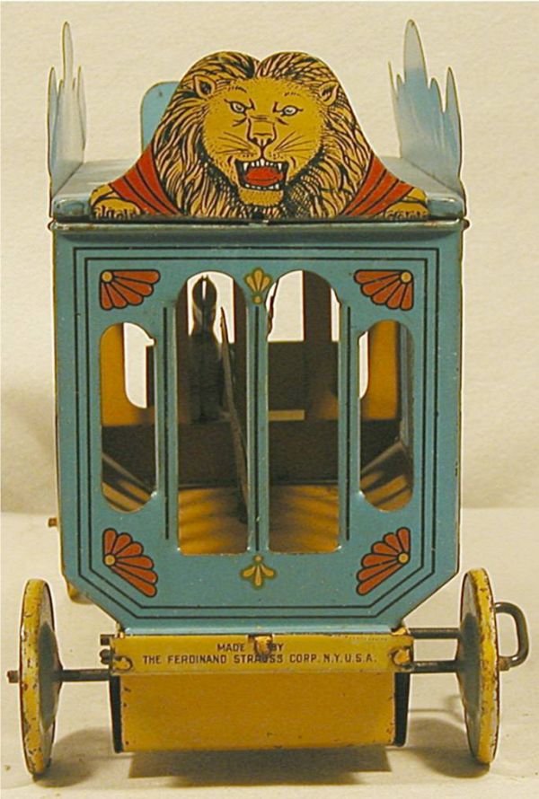 Strauss Circus Truck, 9" Long - 4