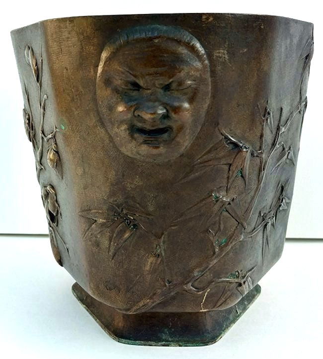 Heavy Berndorf Austrian Bronze Art Nouveau Vase (1 of 5)