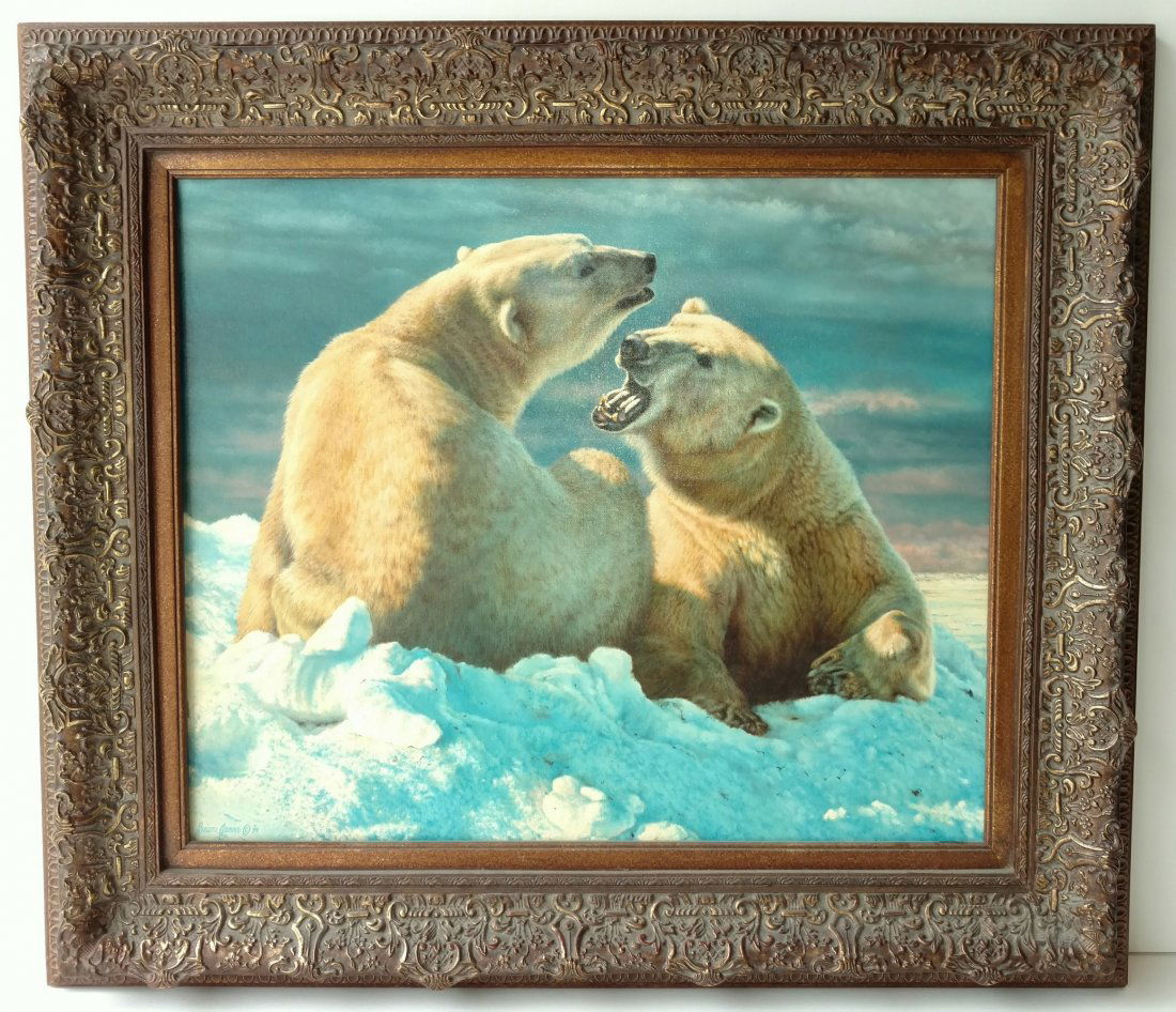 The Original Brian Jarvi 1994 Polar Bears Painting (1 of 7)