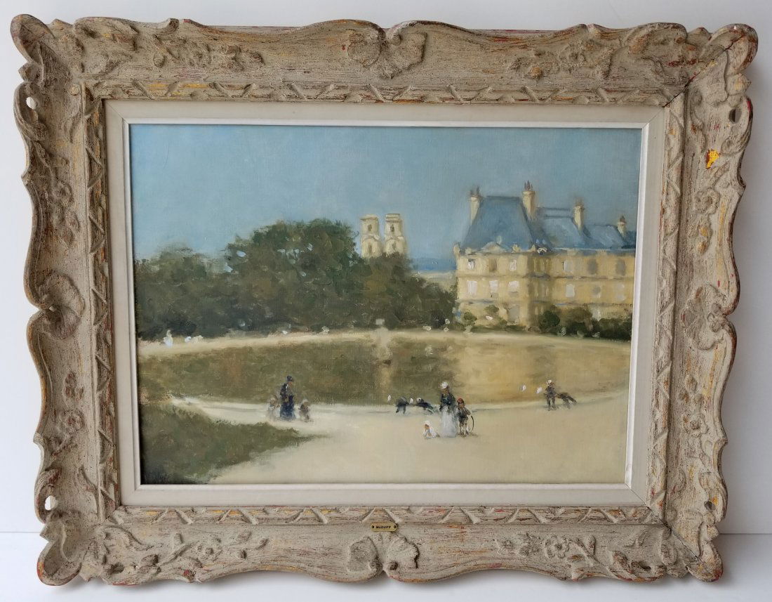 Frederick McDuff Tuileries Painting 1 of 4 (1 of 7)
