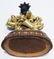 Chinese Inlaid Bronze Shiva Parvati Statue B - 5