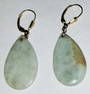 Vintage Asian 14K Jade Earrings