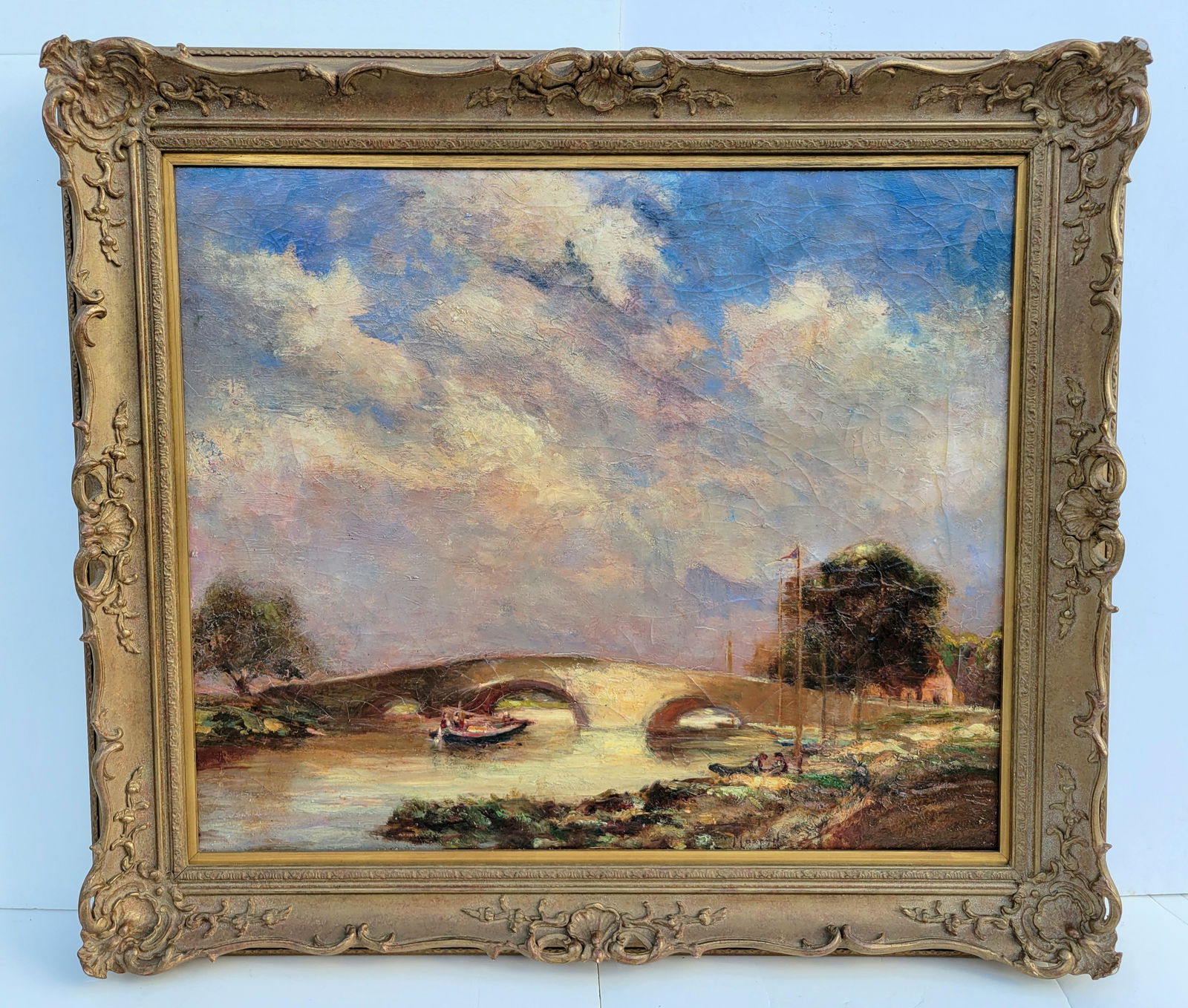 Exhibited Thomas Edwin Mostyn Landscape Oil (1 of 10)