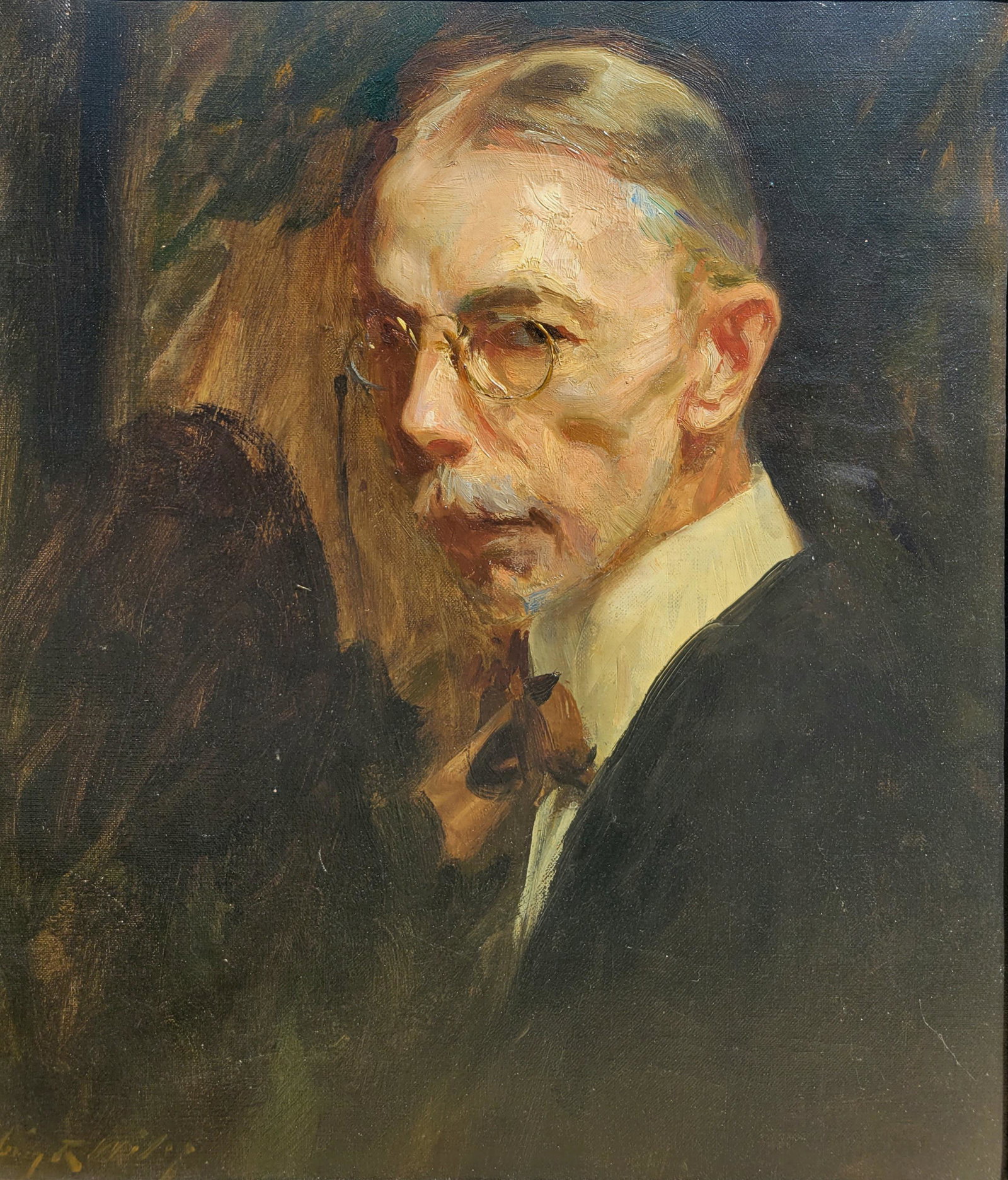 Irving Ramsey Wiles Museum Exhibited Self Portrait (1 of 12)