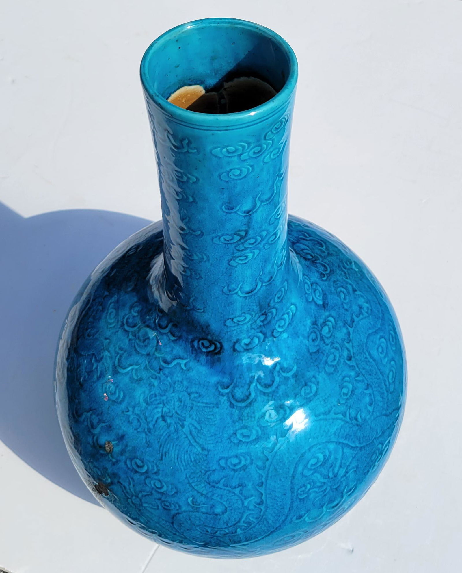 Vanderbilt Estate Chinese Qing Large Bottle Vase Jan 21, 2023 Richard Stedman Estate