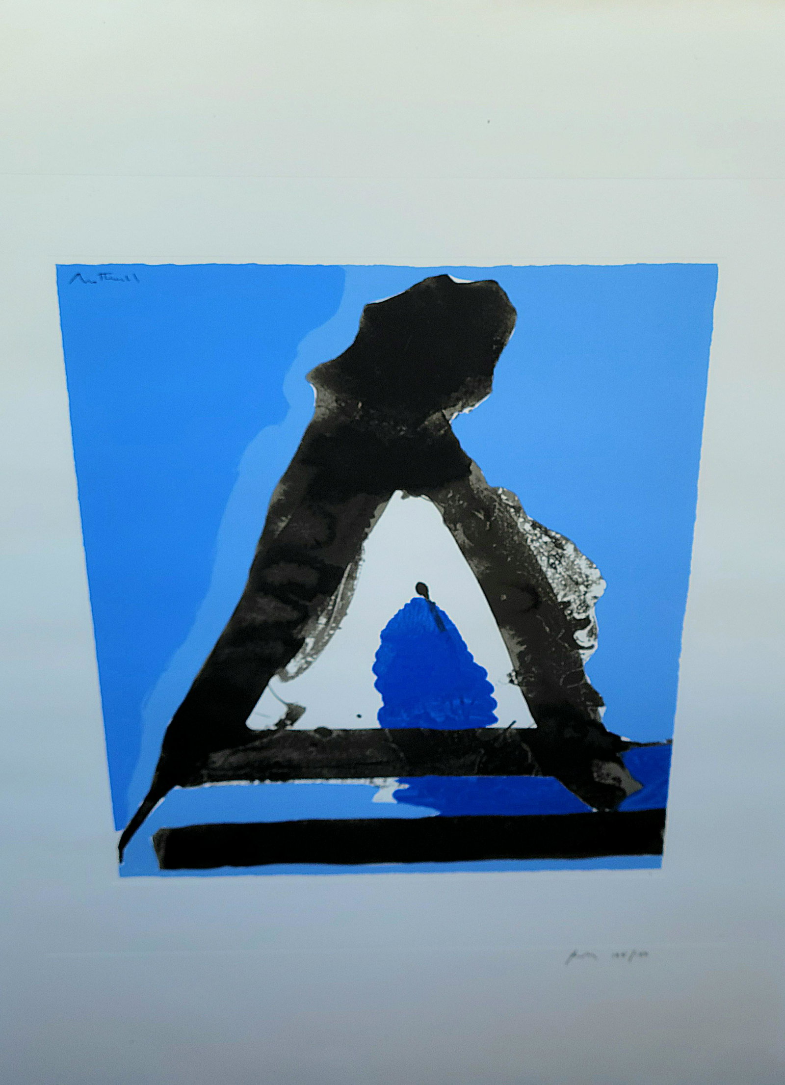 Robert Motherwell Basque Suite No7 Color Screenprint Ed150 (1 of 7)