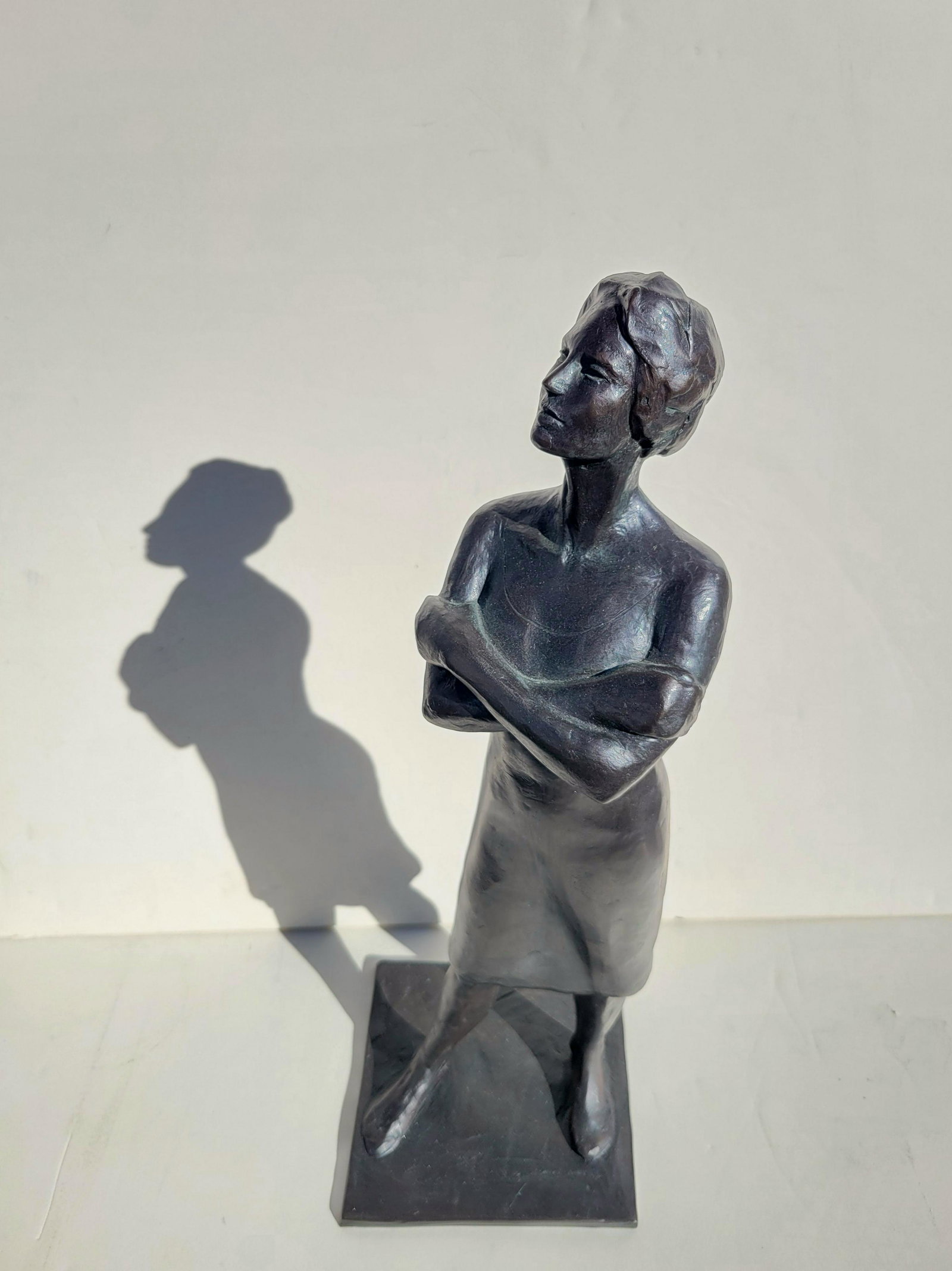 Mystery Artist LAE Bronze 2008 19 Inch Woman Ed10 July Sky (1 of 5)