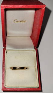 Vanderbilt Archive Exotic Cartier Box Unsigned Elephant Hair Enclosed Gold Wedding Band Flora: Vanderbilt Archive exotic Cartier box unsigned elephant hair enclosed gold wedding band Flora Whitney Miller 1927. According to the family this was Flora Whitney Millers 1927 wedding band that some ti