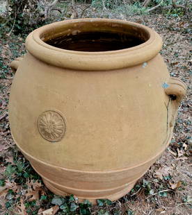 Vanderbilt Estate 4 Large Roman Terracotta Urns Antique or Archaic 40x44 Inches To Restore: Two images added, scroll through 11 images. One of 15 Vanderbilt garden and large annex lots that is NY-NJ-CT Tri-State pick up 1 hr from Manhattan, the rest of the sale ships from the Tampa Bay. Vand