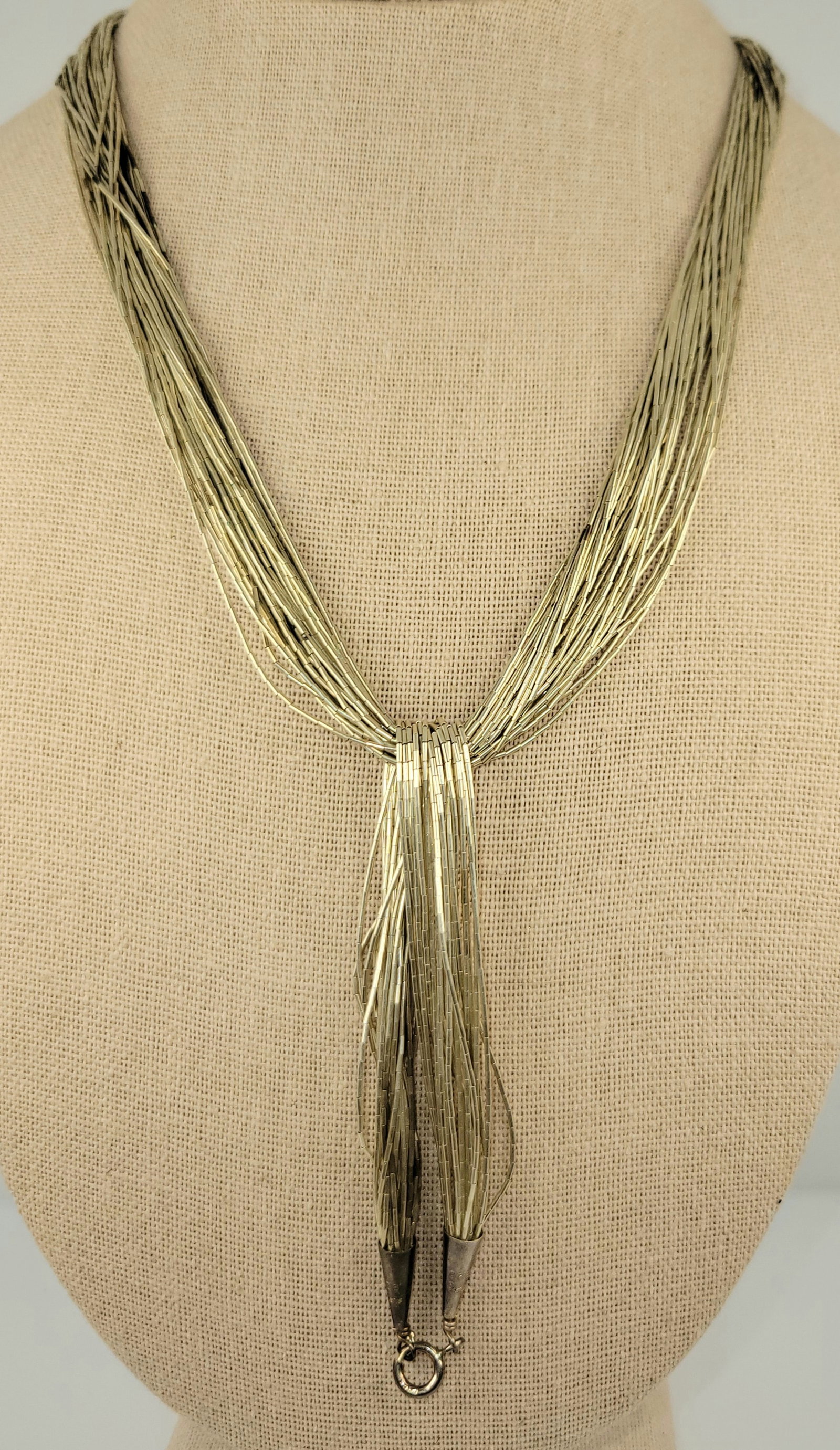 Irene Cara Estate Liquid Silver Sterling Necklace And Bracelet COA (1 of 1)