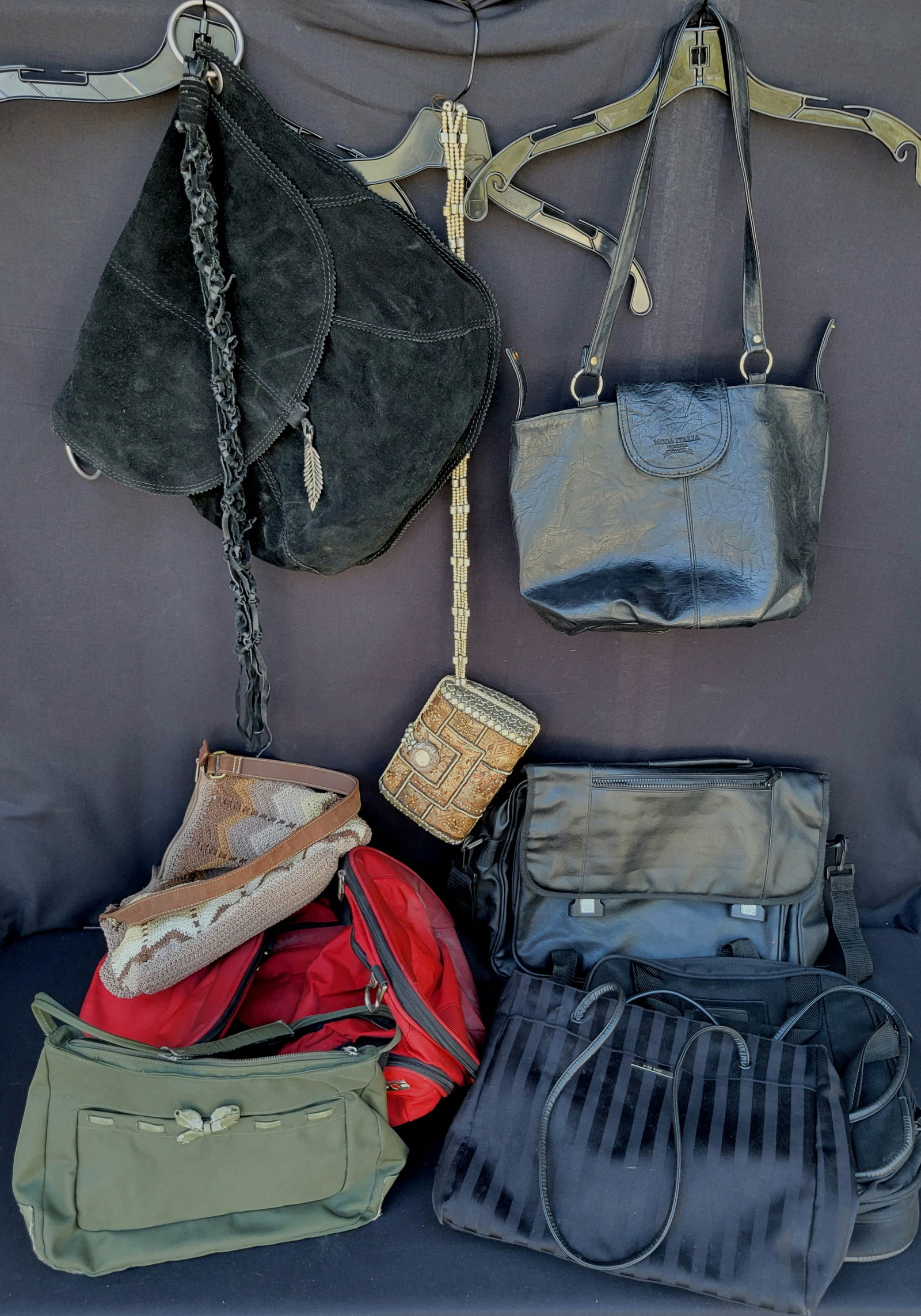 Irene Cara Estate Lot 9 As Is Purses Bags Briefcases Or Totes COA: Irene Cara Estate Lot 9 As Is Purses Bags Briefcases Or Totes COA. While some of these are a bit mundane they reflect the daily life of an international performing artist and still have memento appeal