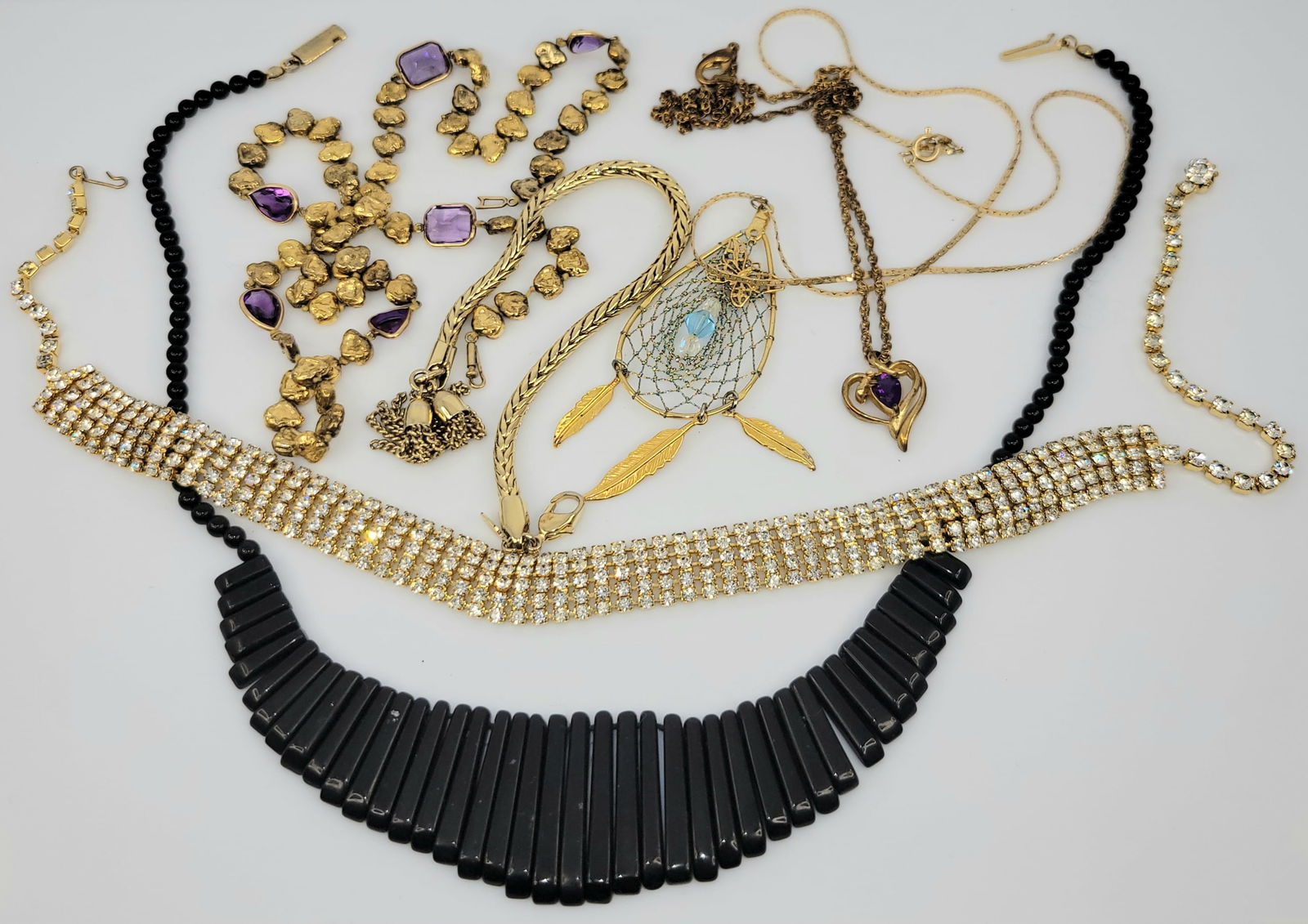 Irene Cara Estate 6 Costume Necklaces COA (1 of 1)