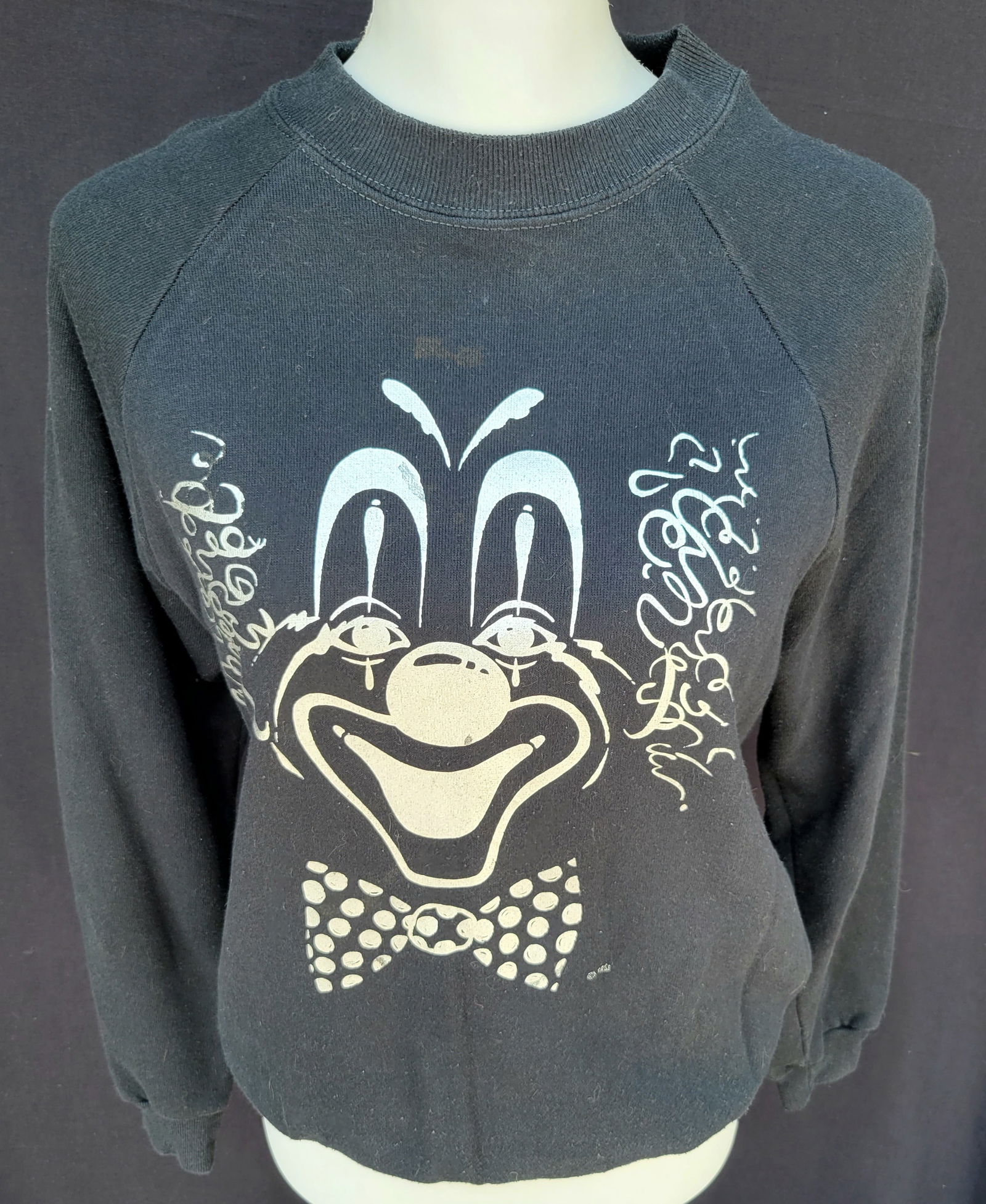 Irene Cara Estate Silver Clown Hot Cocoa Art Sweatshirt Fame Reference COA (1 of 2)
