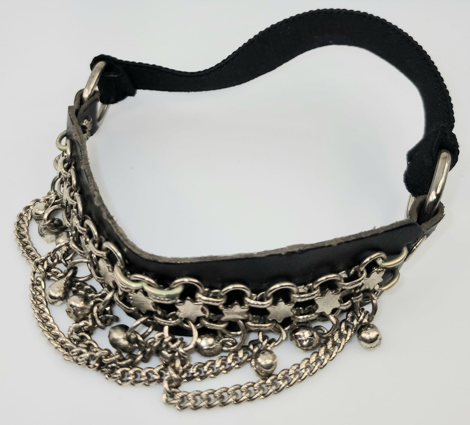 Irene Cara Estate Leather Star Biker Boot Belt COA: Irene Cara Estate Leather Star Biker Boot Belt COA. Elastic back. SHIPPING NOTES: Flat rate shipping prices are available for clothing and jewelry lots in the November auction from our designated UPS 