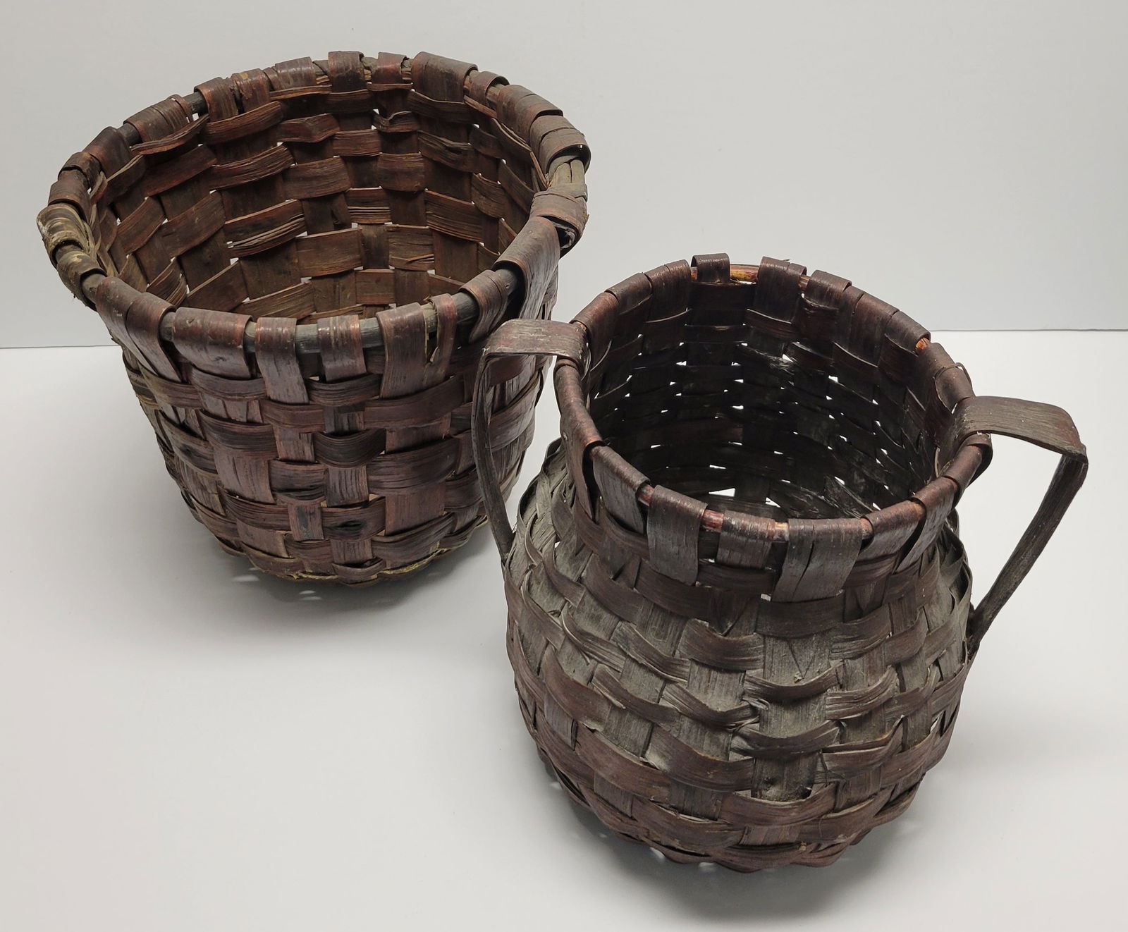 Gertrude Vanderbilt Whitney Studio 2 Large Splint Baskets (1 of 2)