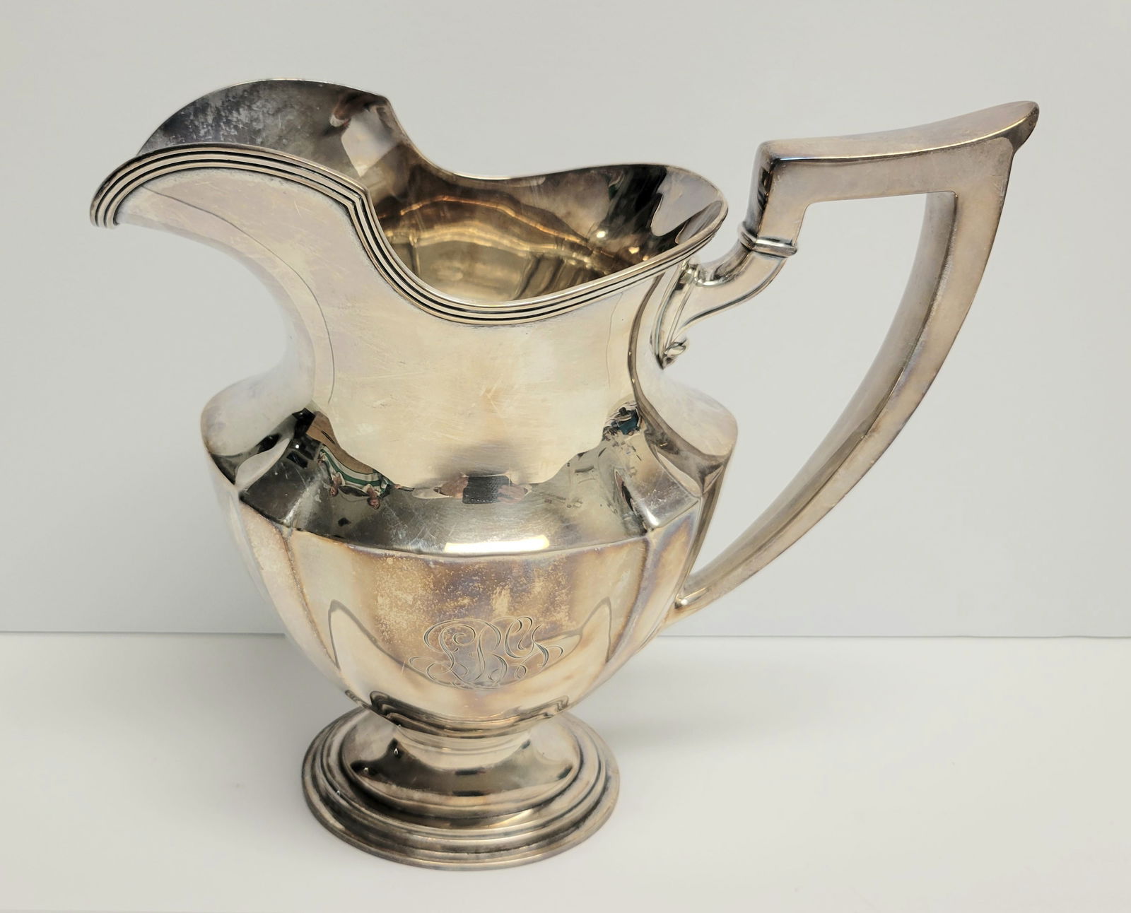 Havemeyer Descendants Large Gorham Sterling Silver Pitcher 28tozt (1 of 2)