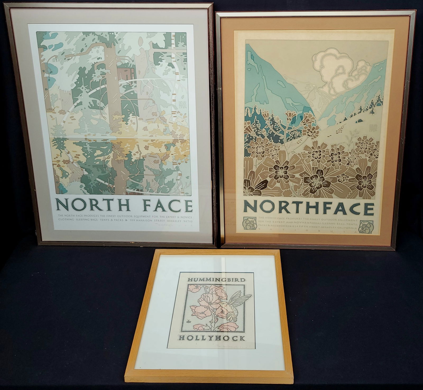 California NY FL Estate David Lance Goines 3 Signed Numbered Poster Prints North Face Et Al (1 of 1)