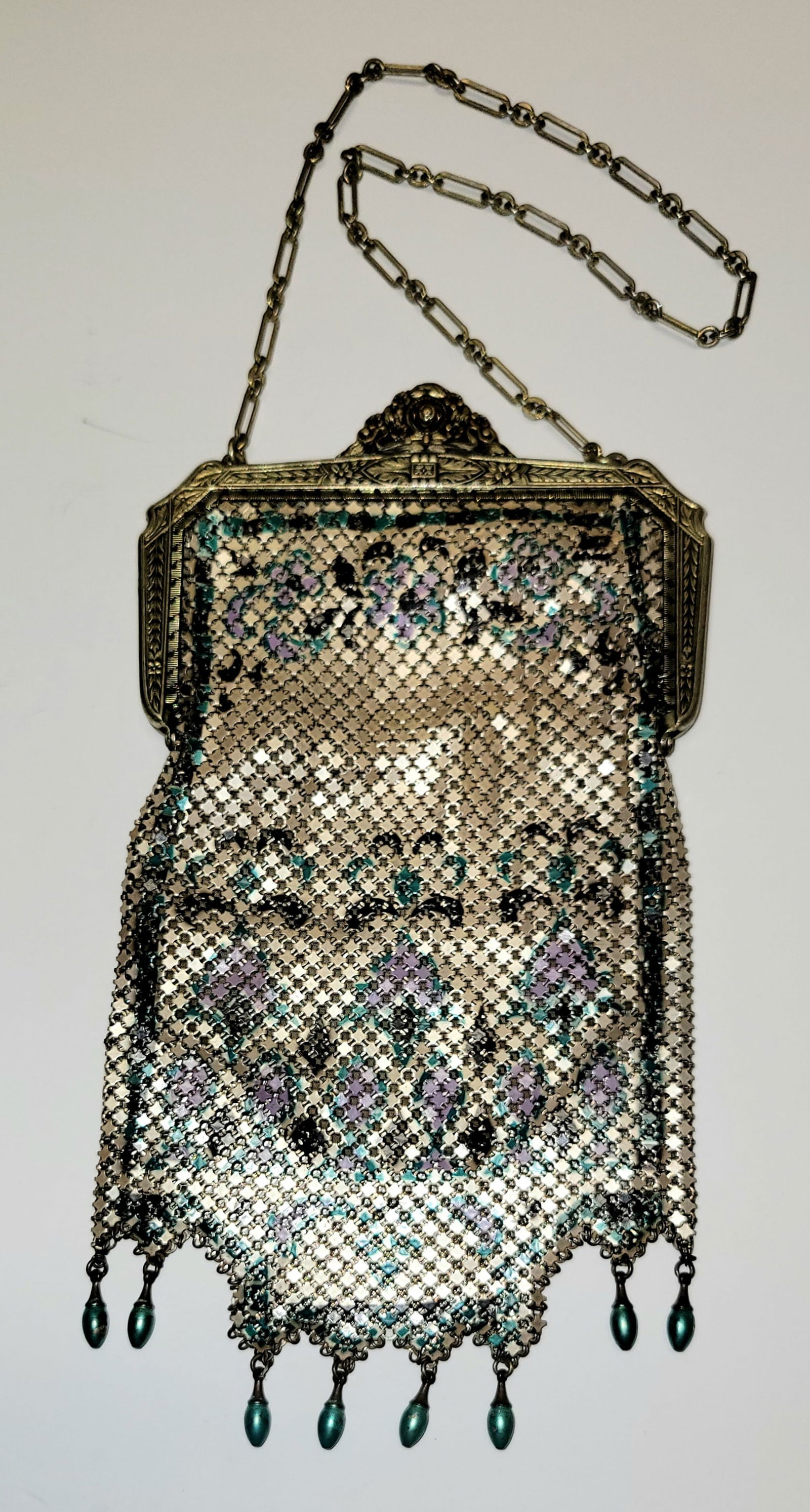 Pasadena Discovery Beaded And Mesh Handbags 7 Of 15 Art Deco Clutch Purses (1 of 2)
