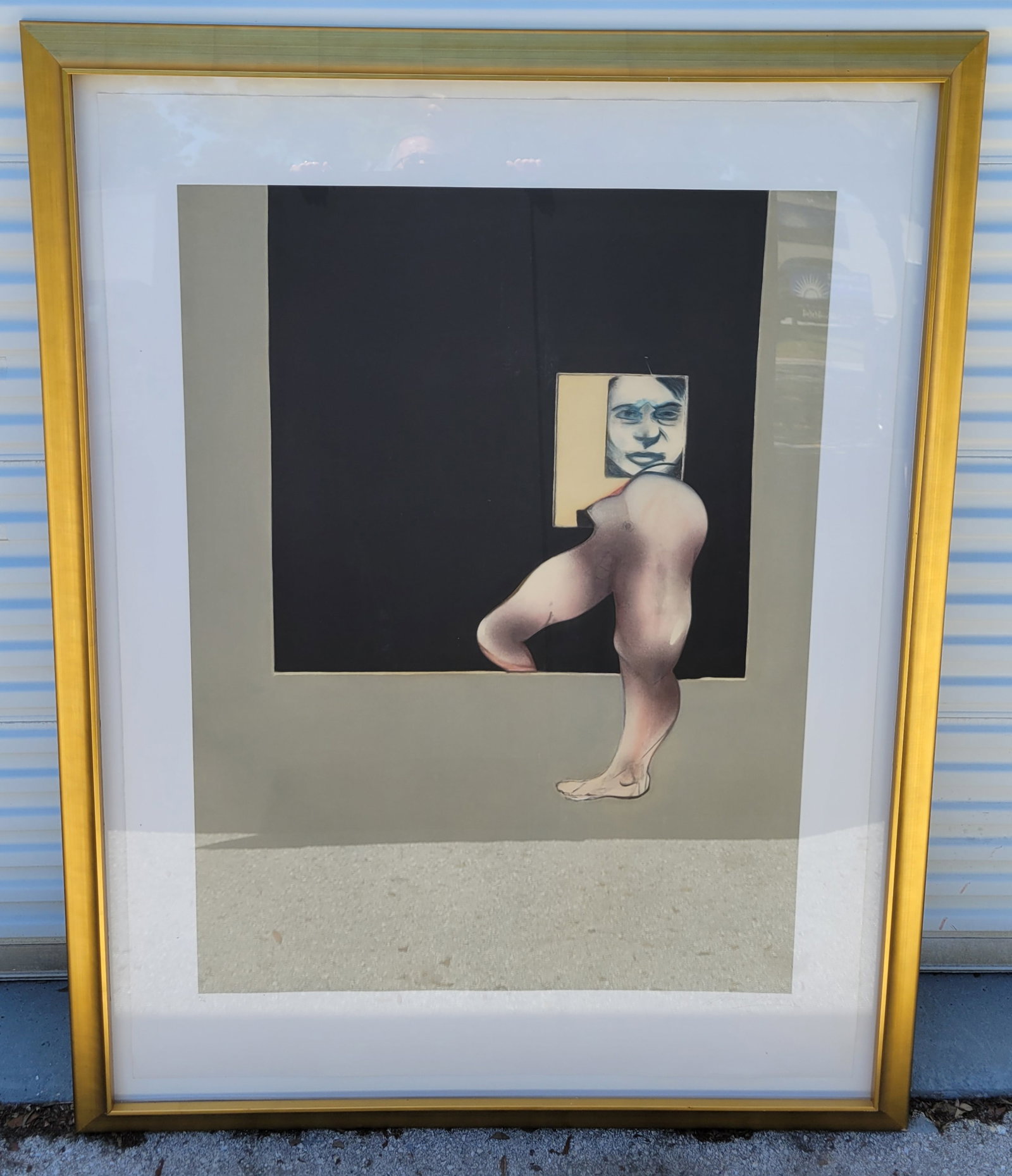 Francis Bacon Very Large Aquatint 1991 Right Tryptic Panel Ed86 Stamped (1 of 9)