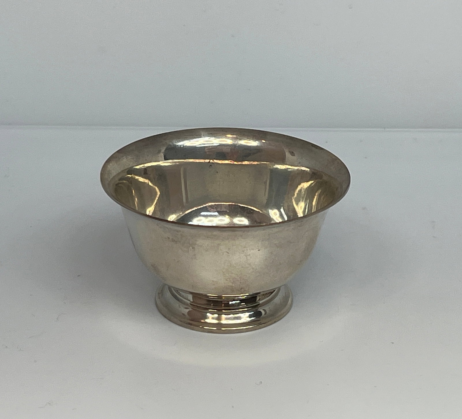 Tiffany Co Makers Sterling Silver Miniature Revere Bowl 1.3ozt 1.5in x 2.5in Hollowware (1 of 4)