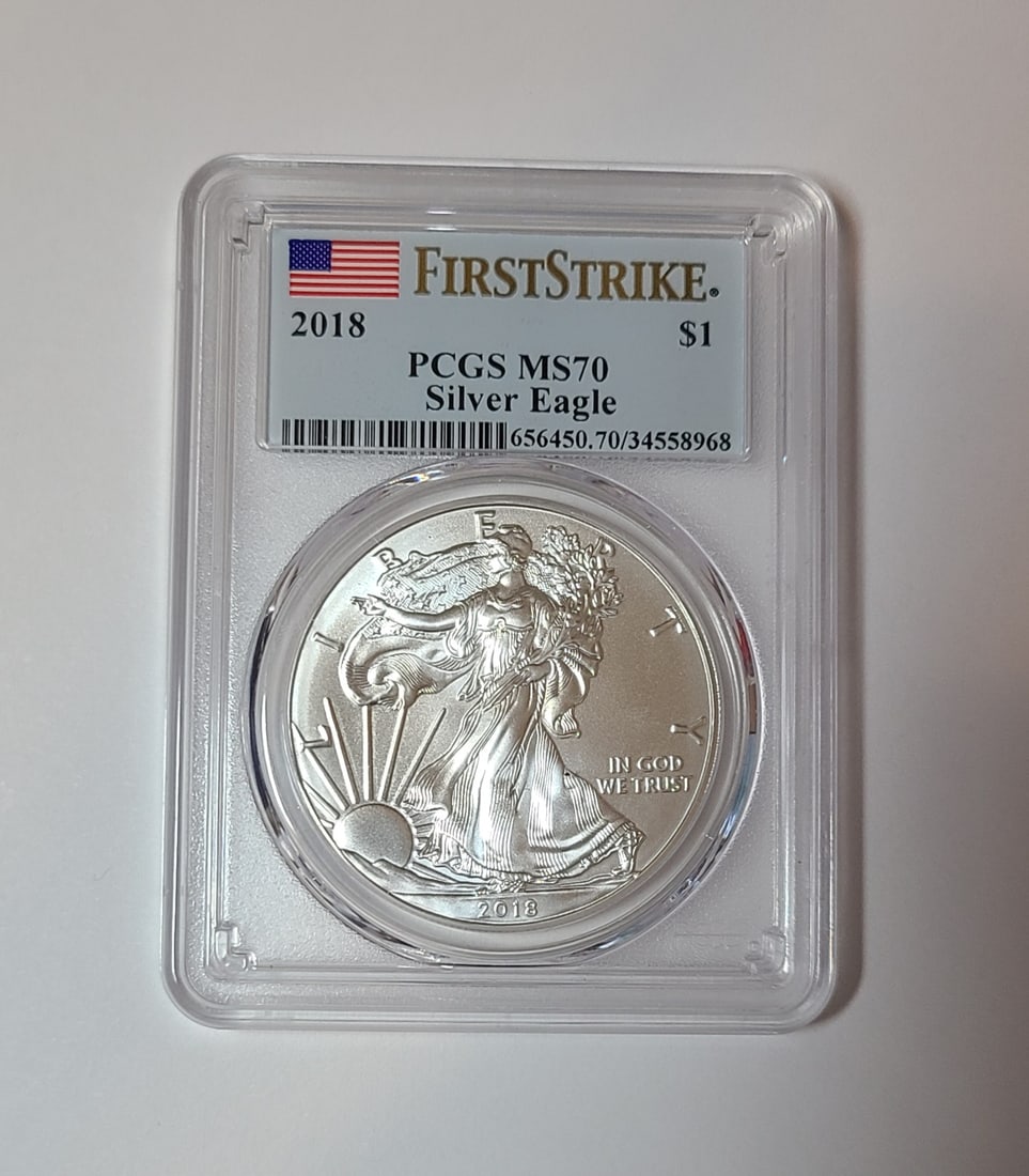 Silver Dollar 2018 Eagle: Silver Dollar 2018 Eagle. SHIPPING and PICKUP: We do not ship in house. All lots in this sale are referred to our preferred UPS Store whose information appears in the item invoice. They do not accept