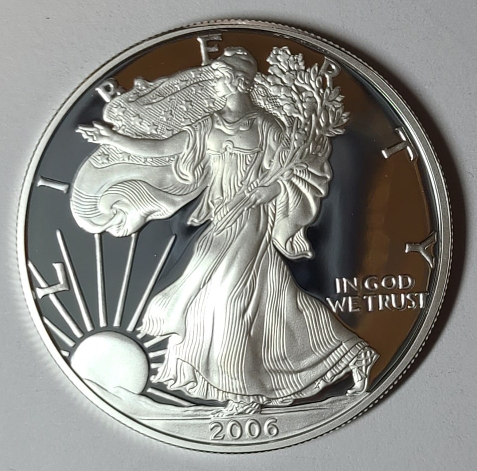 Silver Dollar 2006 W Eagle: Silver Dollar 2006 W Eagle. SHIPPING and PICKUP: We do not ship in house. All lots in this sale are referred to our preferred UPS Store whose information appears in the item invoice. They do not accep