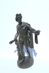 Apollo Belvedere By Or After E Guttkorn God Nude Male Classical Greco Roman Hopfgarten Roma 1873