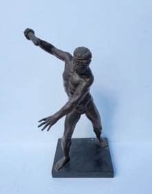 Hercules Wielding His Club After Giambologna Italian Grand Tour Classical Greco Roman Male Nude