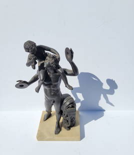 Grand Tour Silenus And Dionysus Classical Greco Roman Bronze Male Nude Statue Sculpture: Grand Tour Silenus And Dionysus Classical Greco Roman Bronze Male Nude Statue Sculpture. Dimensions: 12in with 0.75in alabaster base Weight: 4.15lbs Shipping: Visit StedmanShipping Dot Com for all
