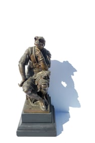 Medici By Michelangelo Grand Tour Antique Statue After The Renaissance Example Sculpture Bronze