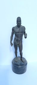 Old Riace Warrior Greek Statue Sculpture Male Nude Bronze