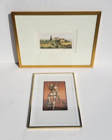 Two Post WWII Signed Prints