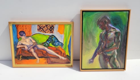 Lot 2 Jeff Thomson Framed Paintings