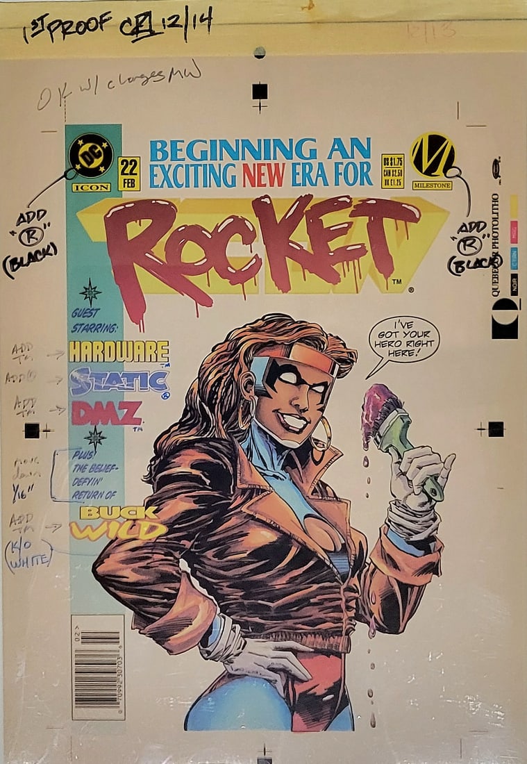 Dwayne McDuffie Comic Archive African American Award Winning Writer Minority Character Creator