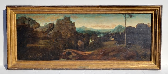 Joachim Patinir Landscape Ex Christies London Published Friedlander Patenier Flemish Renaissance