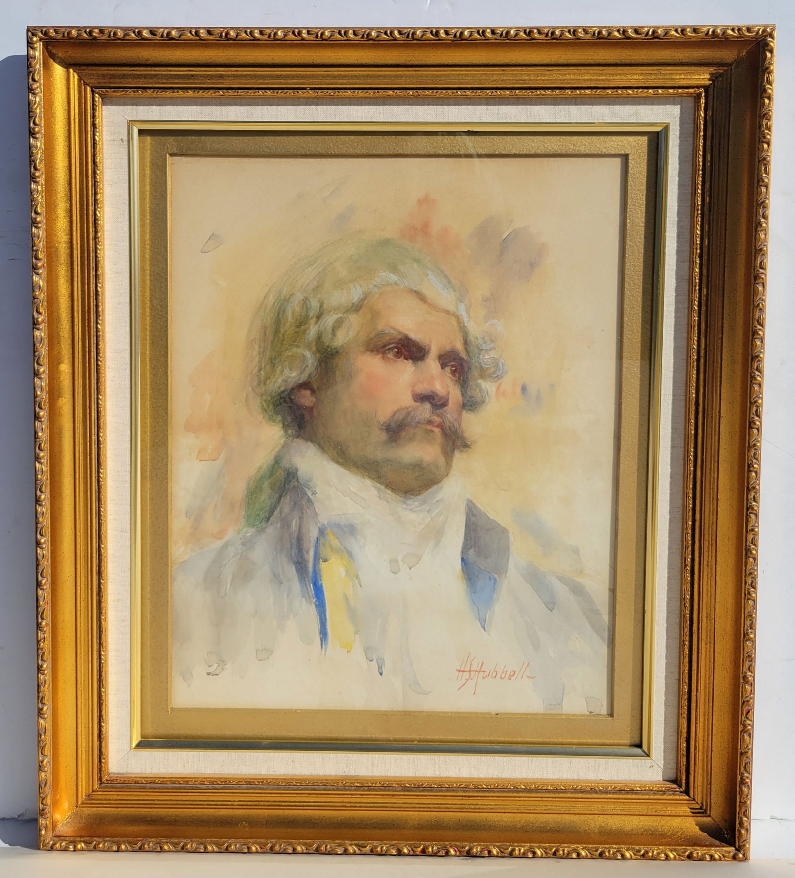 Early Henry Salem Hubbell Chicago Portrait A Colonial American French Impressionist Giverny Kansas (1 of 4)