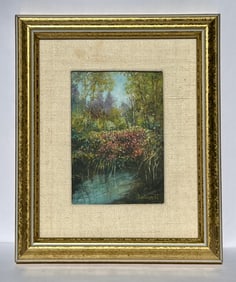 Miniature Painting Francois D. Boisvert River Edge Royal Miniature Society RMS 2 of 33 Lots Area
