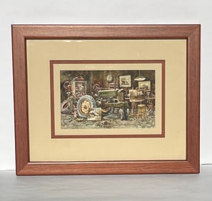 Miniature Painting H. Francis Sellers The Farmer’s Wife’s Studio Royal Miniature Society