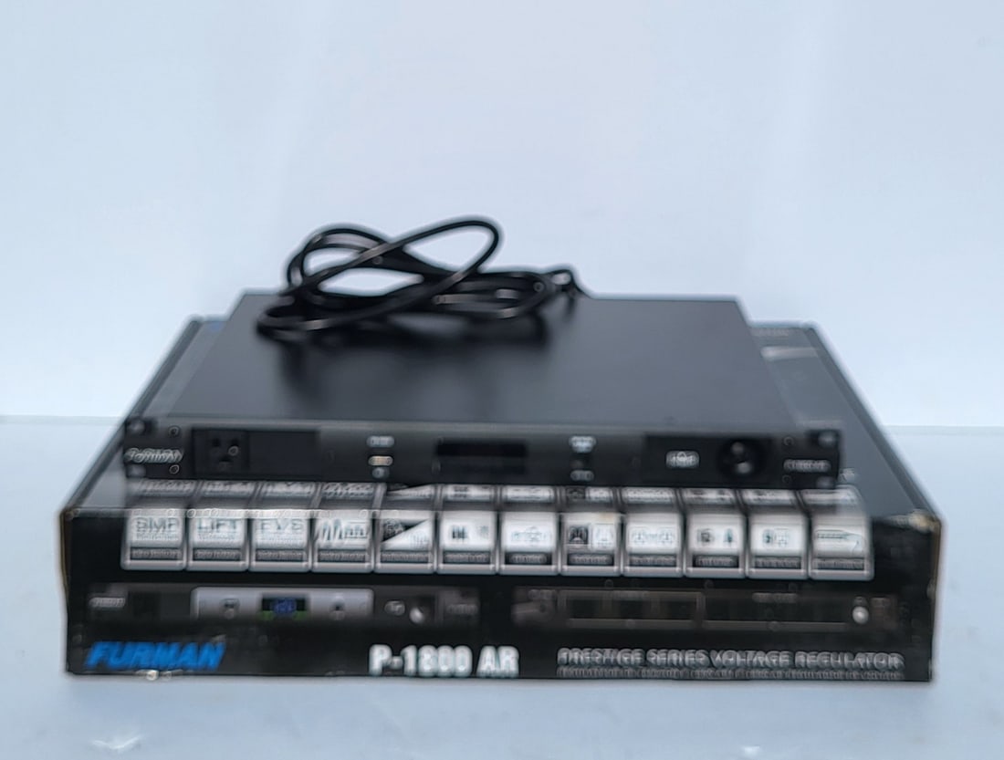Furman Prestige Voltage Regulator P 1800 AR Boxed RCT Weighs 20 Lbs: Furman Prestige Voltage Regulator P 1800 AR Boxed RCT Weighs 20 Lbs s68cMisc22Provenance: Estate of a professional performing musician based originally out of Binghamton and Endicott, NY who acquired 