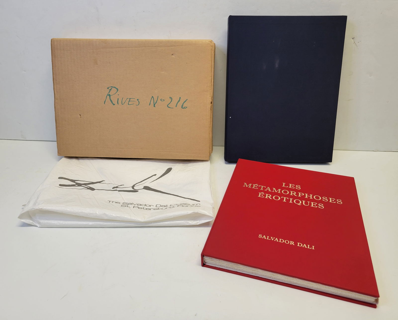 Salvador Dali Folio Ltd Ed 300 Metamorphoses Erotiques 48 Surrealist Images Rives Paper With (1 of 4)