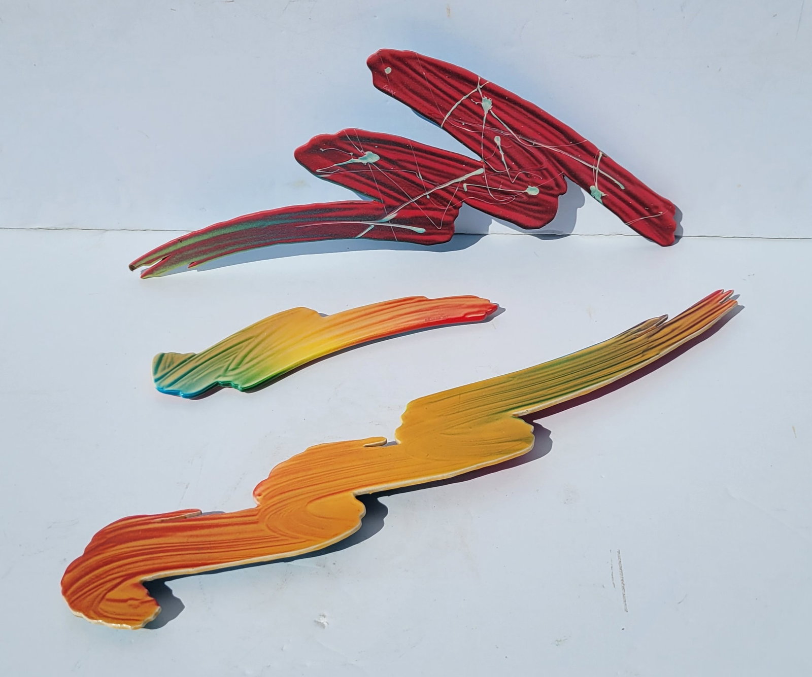 Signed Mystery 1991 Abstract Lithograph Philadelphia Collection Gregorious Or Similar 30in x 22.5in (1 of 3)